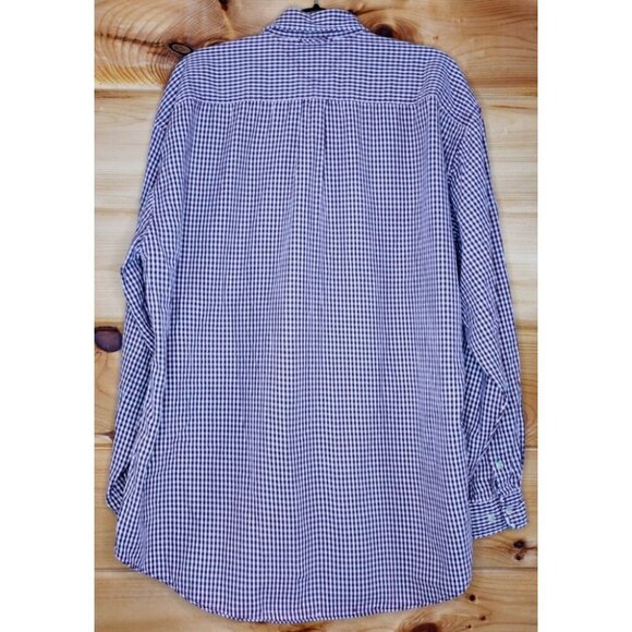 Tommy Hilfiger Dress Shirt Men's X Large Long Sleeve White Red Check - Picture 11 of 16